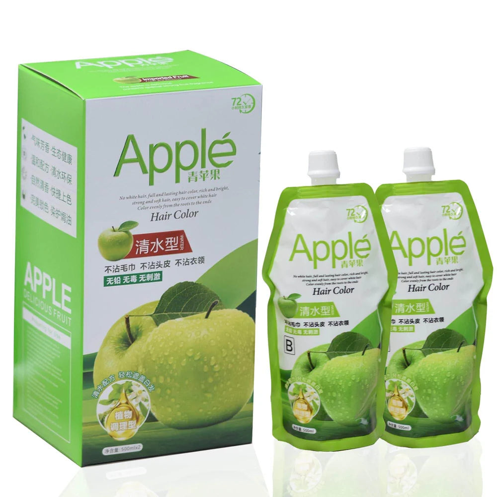 Apple Hair Color Shade 96 – Deep Black Without Harsh Chemicals